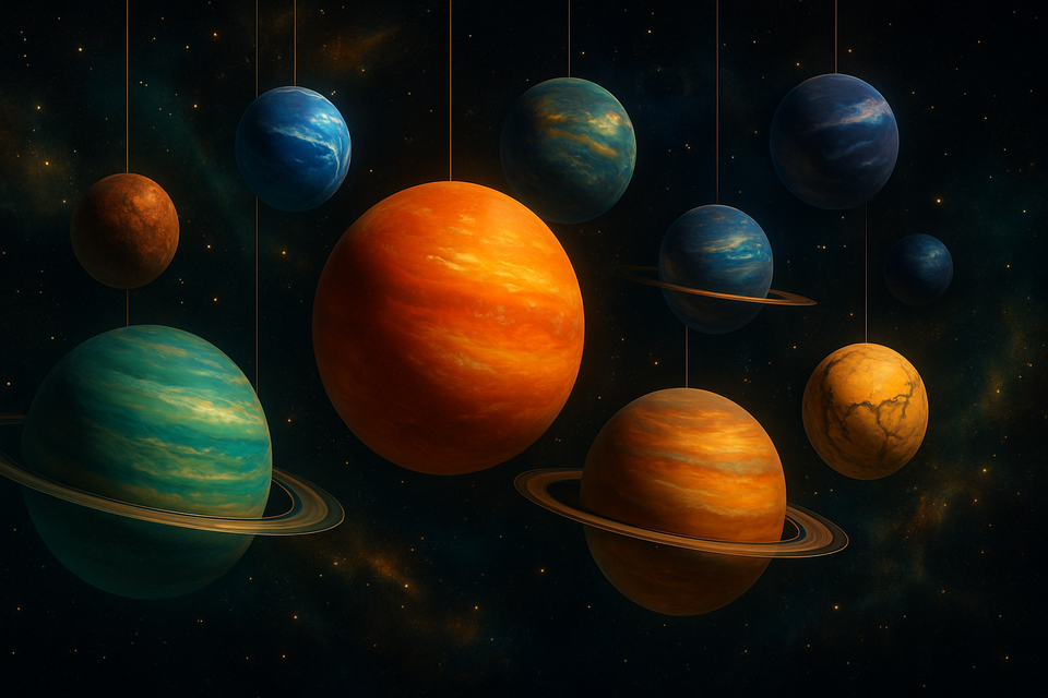 Suspended in the unseen