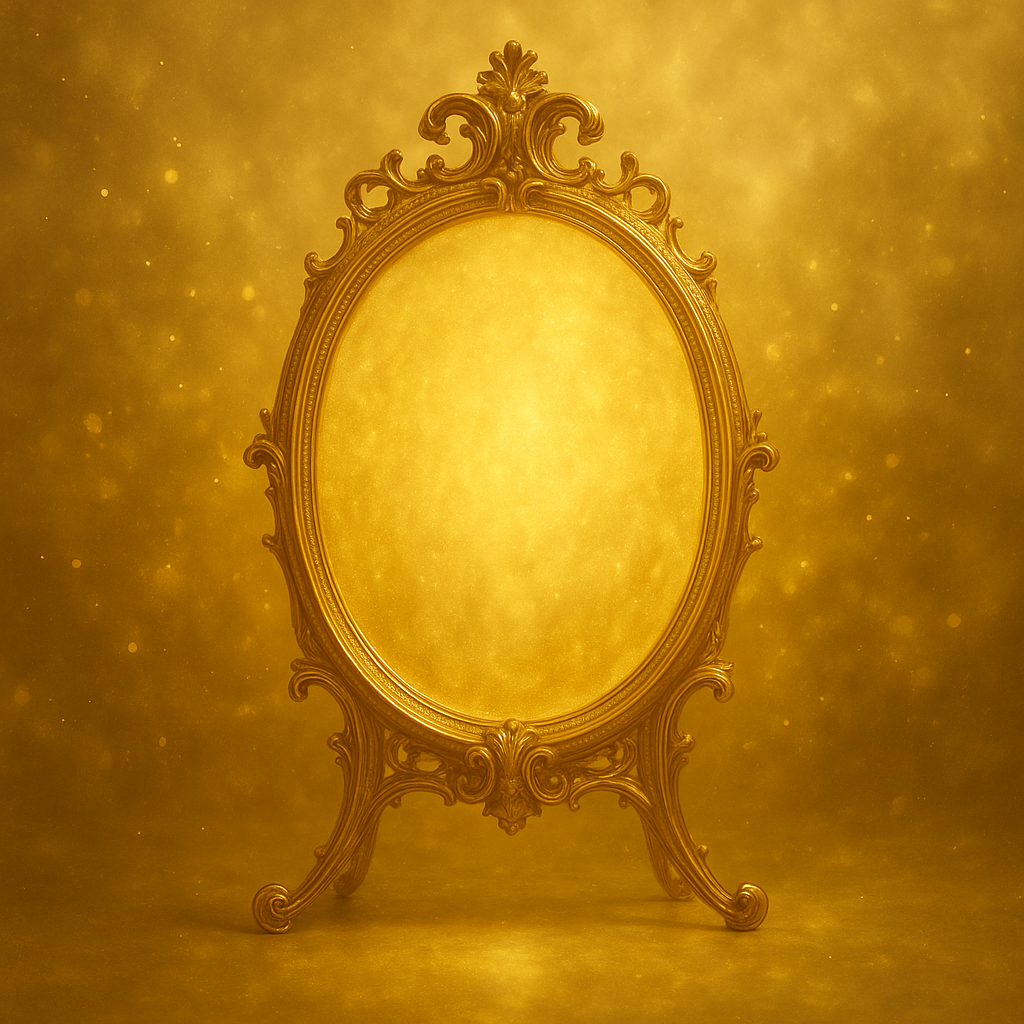 The golden mirror
